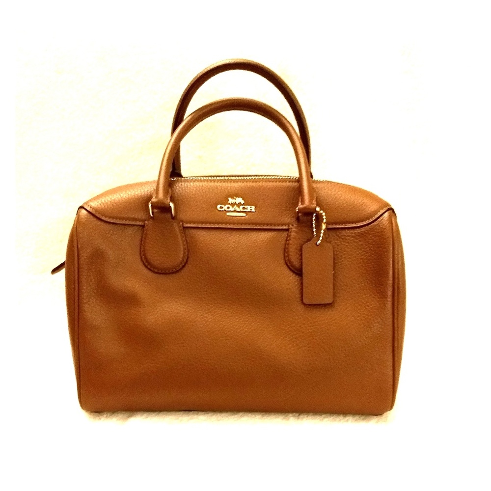 Coach Bennett Tote Bag Saddle NWT